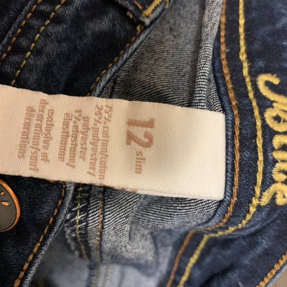 Justice size 12 girls capri jeans - Picture 4 of 4